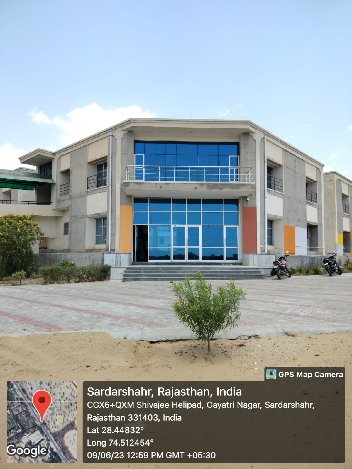 School building of Basic Public School
